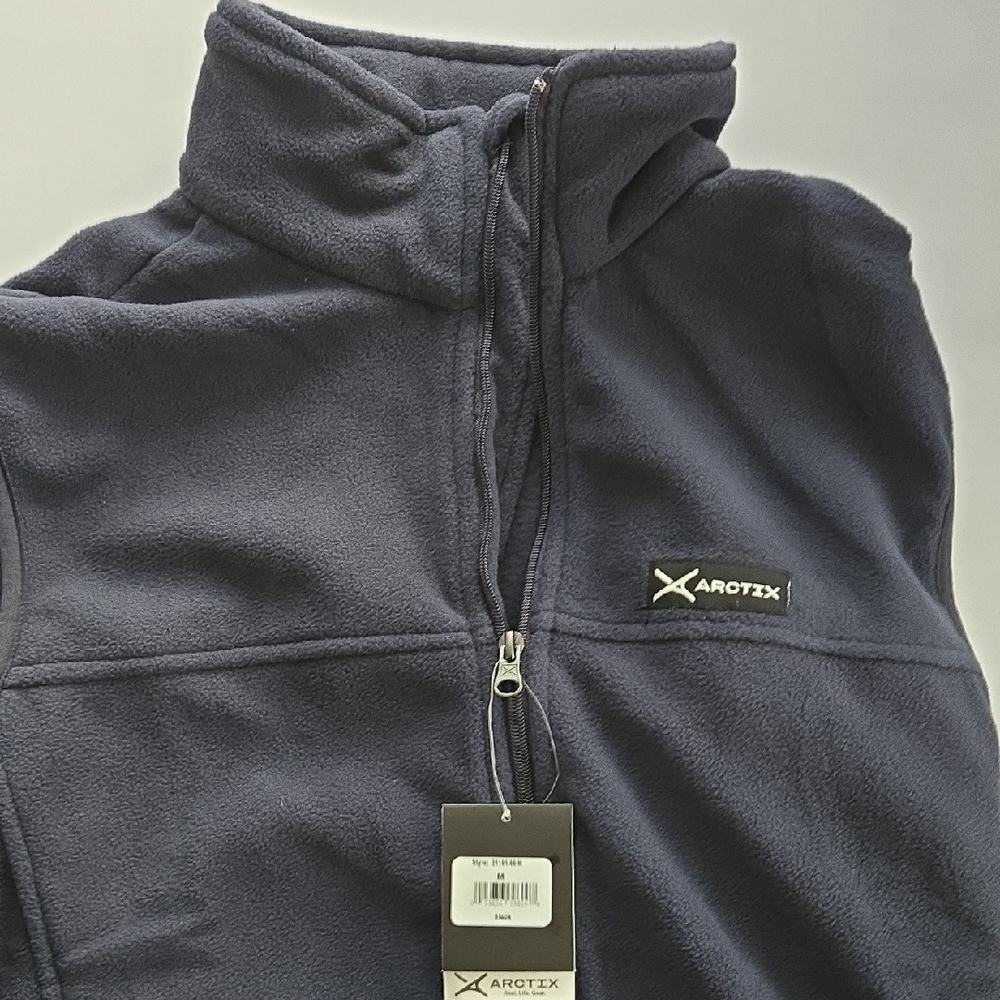NWT Arctix Women’s Full-Zip Fleece Jacket - Black - Size Medium